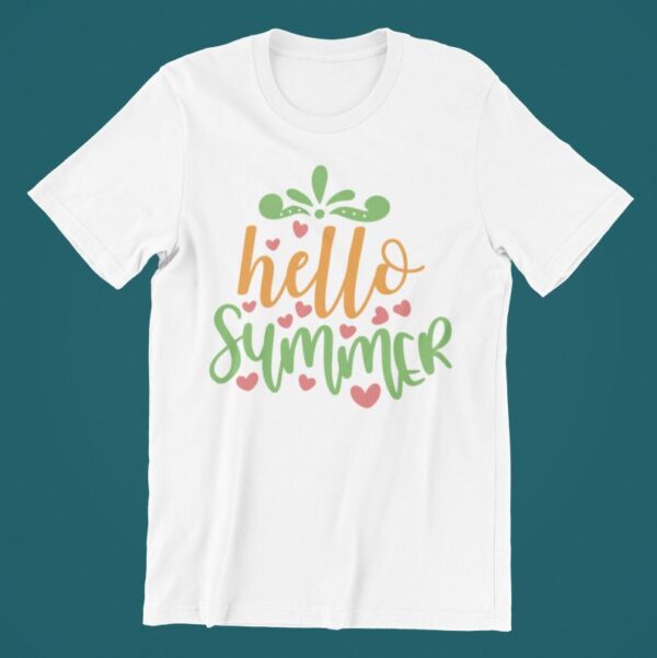 Tricou personalizat - Hello summer
