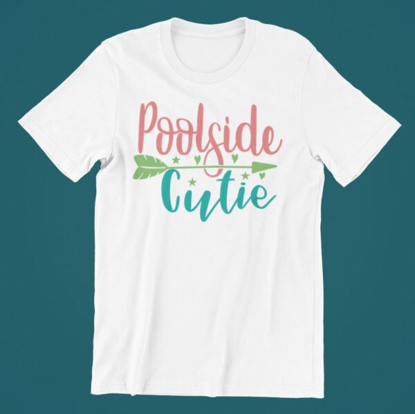 Tricou personalizat - Poolside cutie